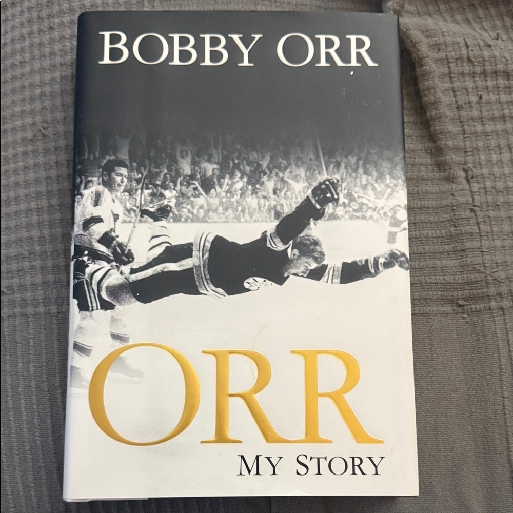 Bobby Orr My Story Book by Bobby Orr. Hockey Great! hardcover